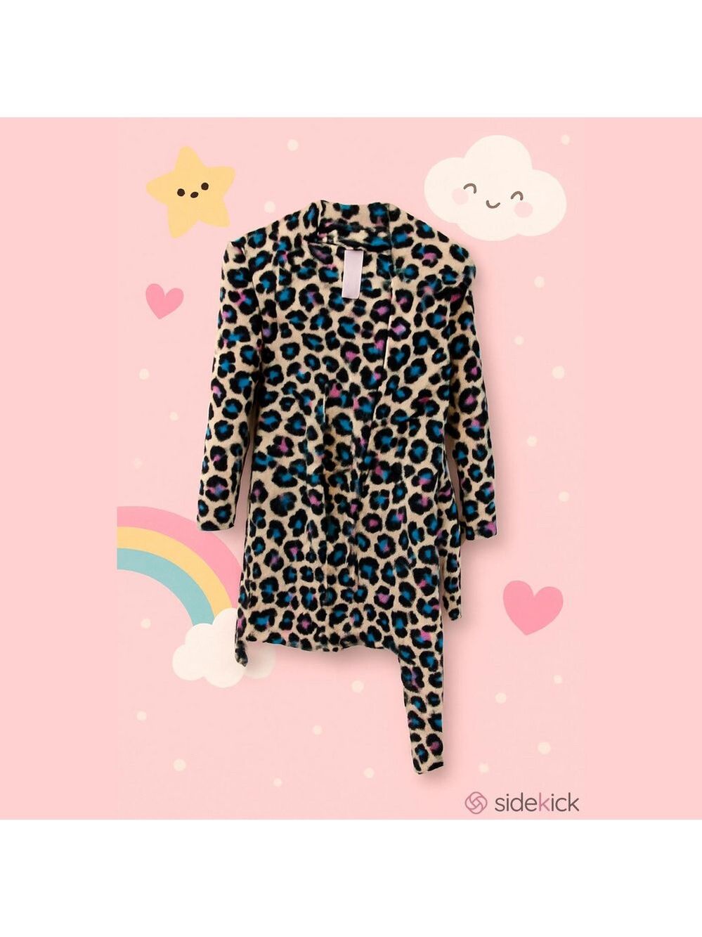 Jelli Fish Girls Pajama Robe Large